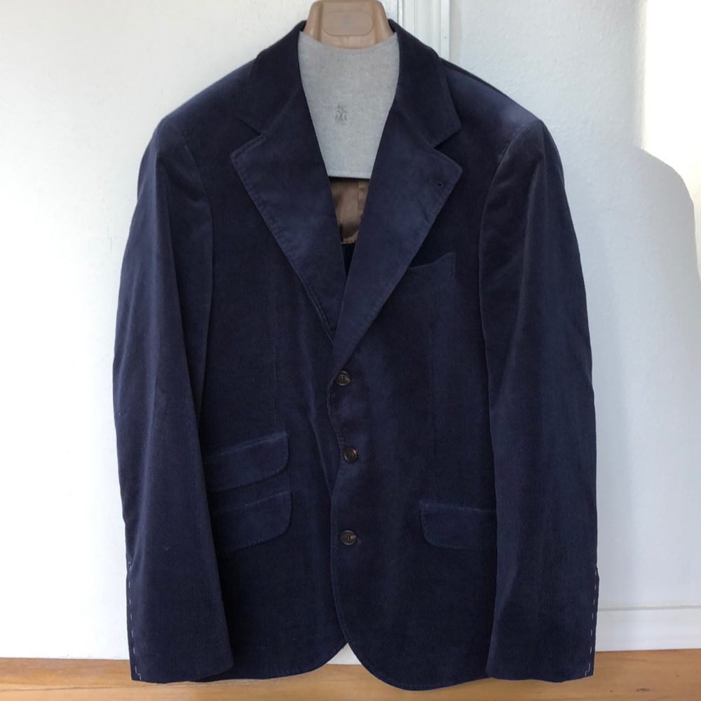Brunello Cucinelli Corduroy Sport Jacket